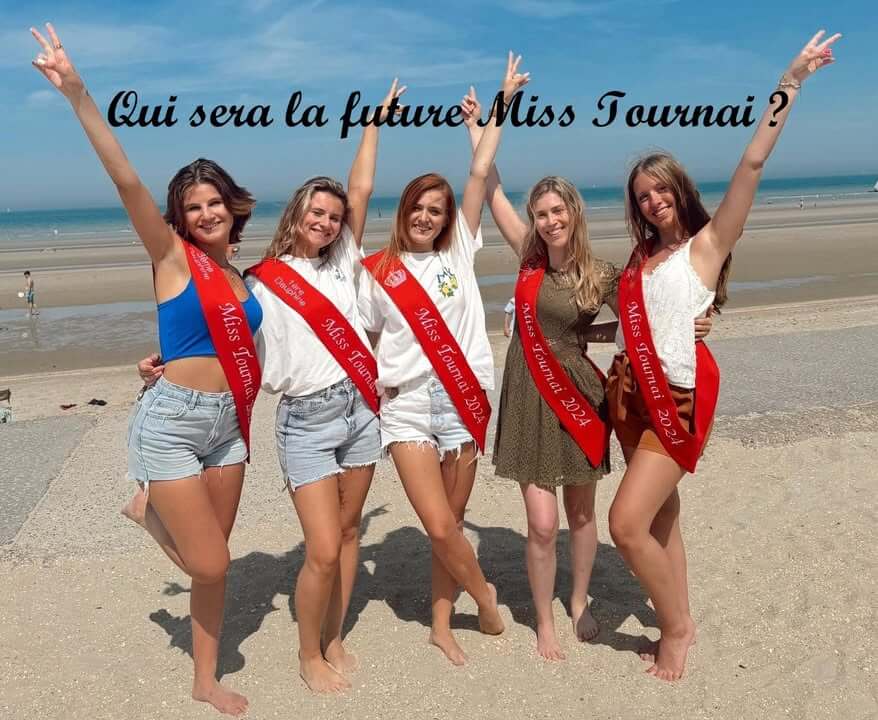 Séance d'information pour l'élection de Miss Tournai 2025 à Tournai, 6 février.