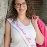 Zellie Charles, candidate Miss Tournai 2025, 18 ans, Gaurain-Ramecroix, passionnée de natation synchronisée.