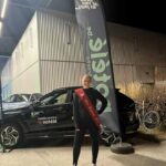 Caroline Choquet à la course solidaire avec 1500 participants, 12 novembre, Tournai.