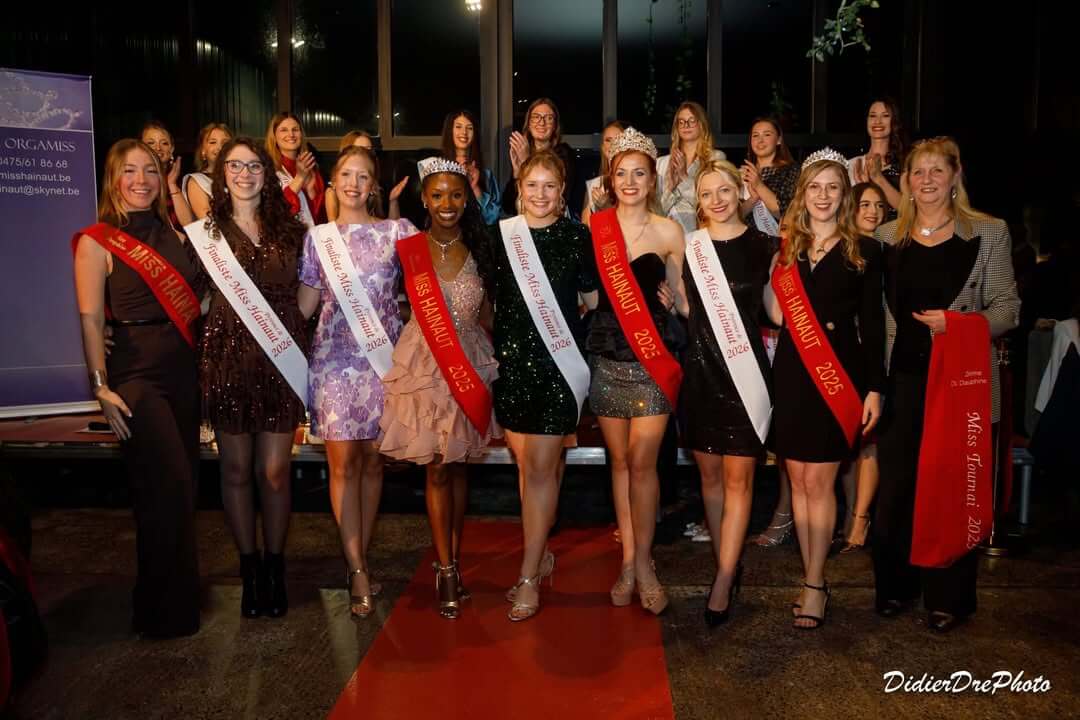 Podium de Miss Tournai 2025, visites culturelles à Dottignies, Ath, Mons, sorties au marché de Noël et Battlekart.
